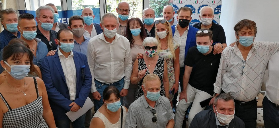 Fratelli d’Italia suona la carica per Merler: “Andremo al ballottaggio, non ci facciamo intimidire da nessuno”